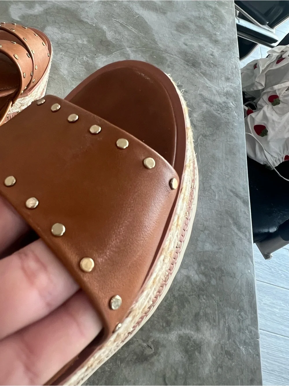 Vince Camuto Platform Wedge Sandal size 81/2, Marsa
